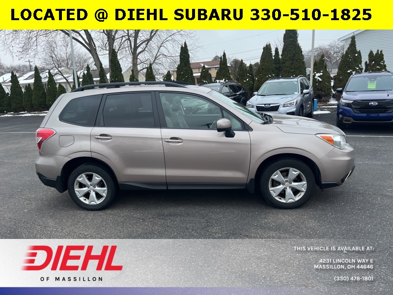 Used 2015 Subaru Forester i Premium with VIN JF2SJADC8FH806907 for sale in Massillon, OH
