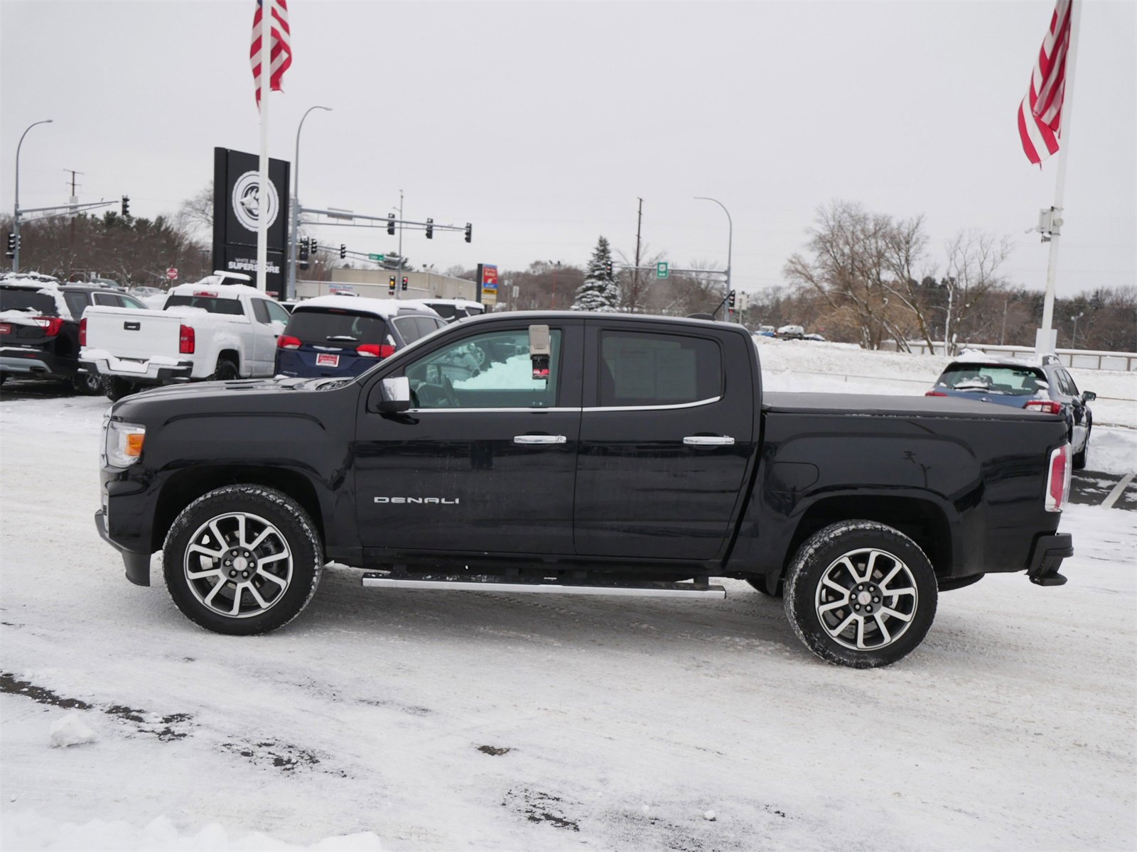 Used 2022 GMC Canyon Denali with VIN 1GTG6EEN7N1137193 for sale in White Bear Lake, Minnesota