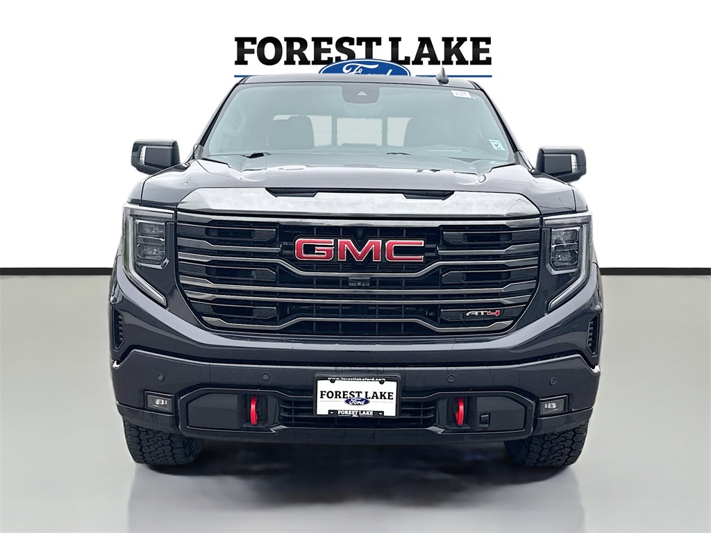 Certified 2023 GMC Sierra 1500 AT4 with VIN 1GTUUEE85PZ105561 for sale in Forest Lake, Minnesota
