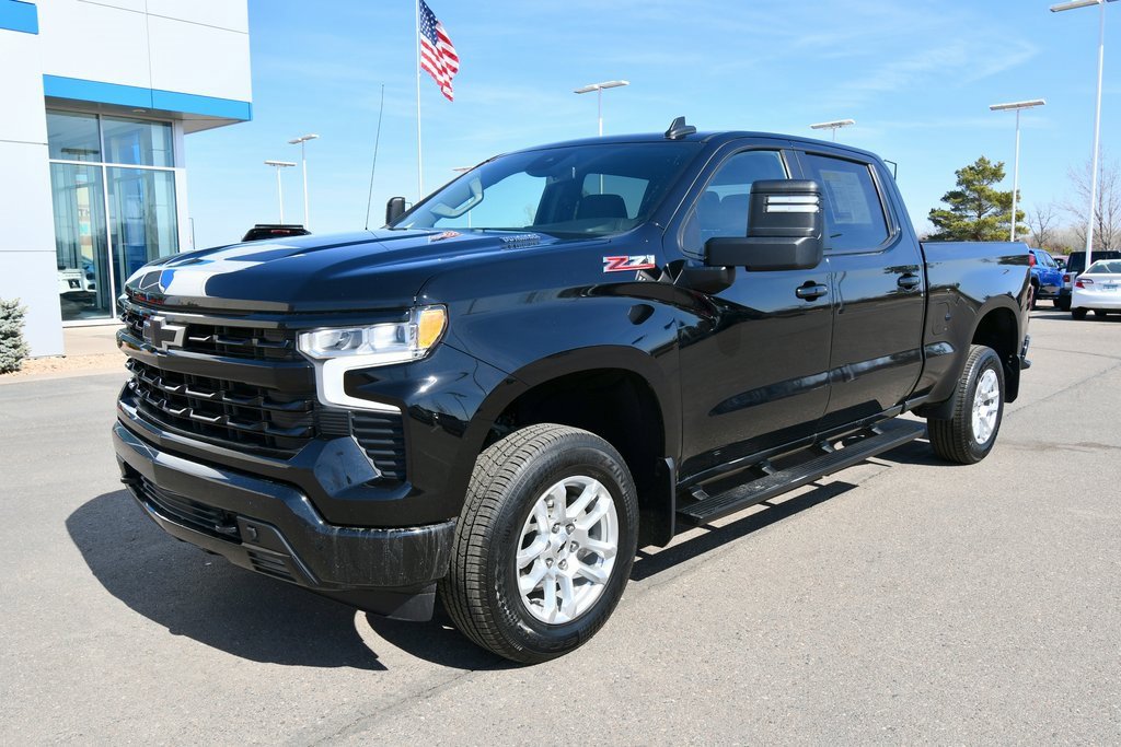 Certified 2023 Chevrolet Silverado 1500 RST with VIN 1GCUDEE8XPZ225159 for sale in North Branch, Minnesota