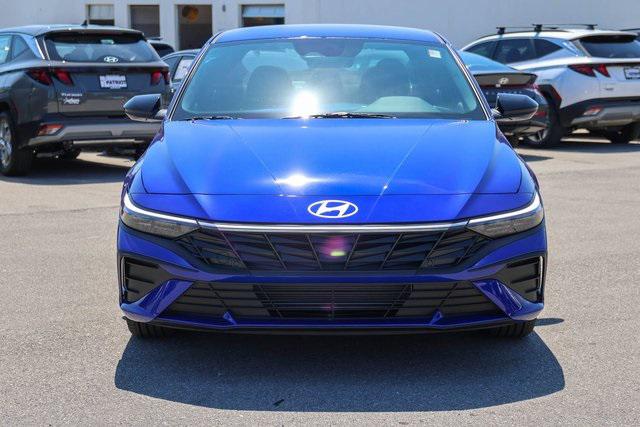 New 2025 Blue Hyundai SEL Sport image 2
