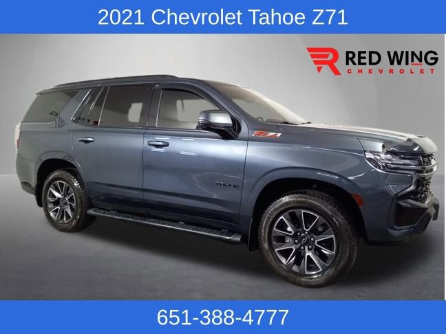 Used 2021 Shadow Gray Metallic Chevrolet Z71 image 1