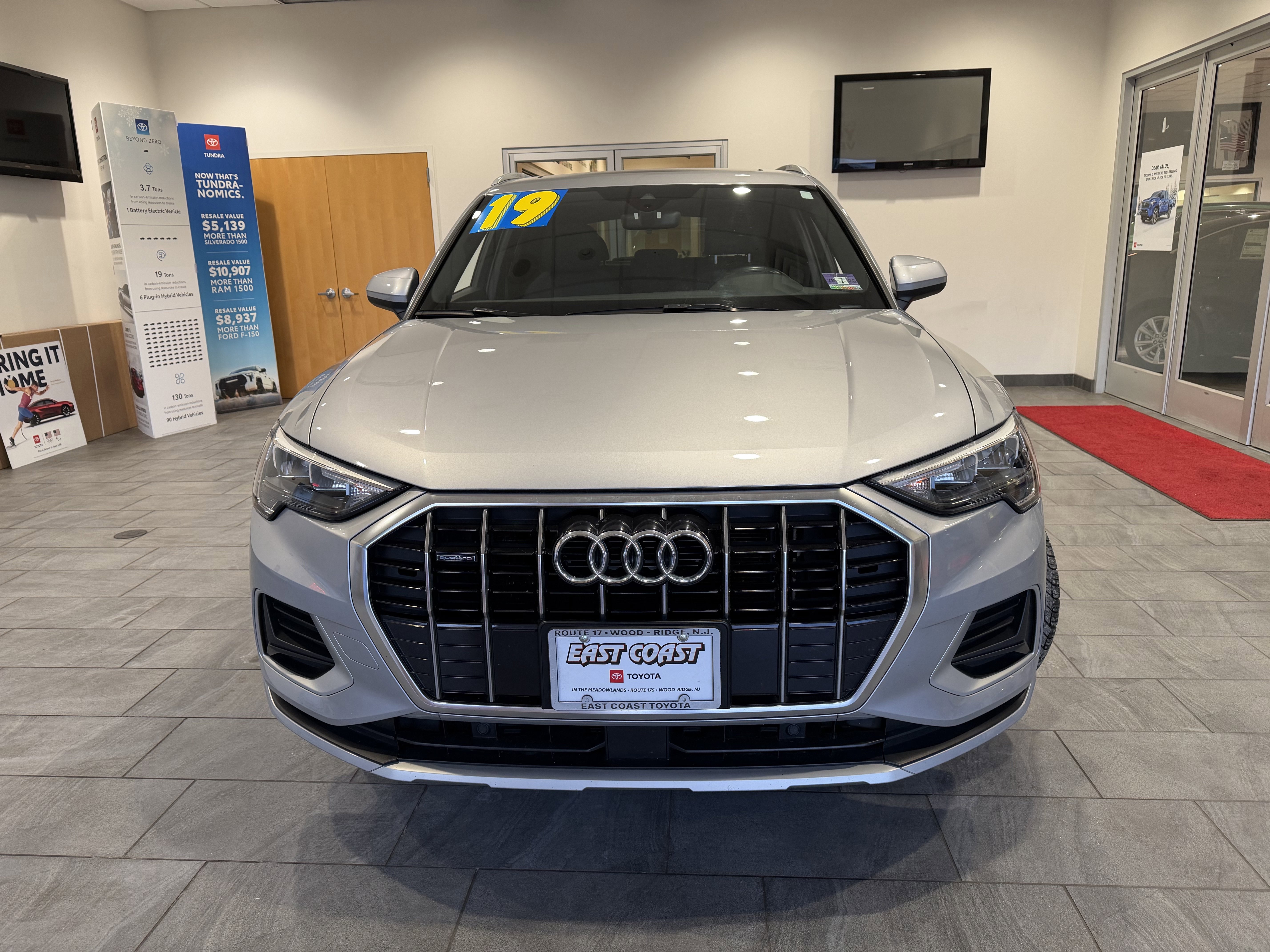 Used 2019 Audi Q3 Premium with VIN WA1AECF31K1076293 for sale in Wood-Ridge, NJ