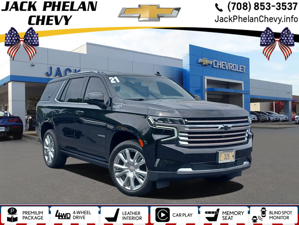 PreOwned 2021 Chevrolet Tahoe High Country 4D Sport Utility in Lyons