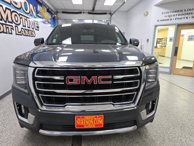 Used 2021 GMC Yukon SLT with VIN 1GKS2BKD8MR439046 for sale in Detroit Lakes, Minnesota