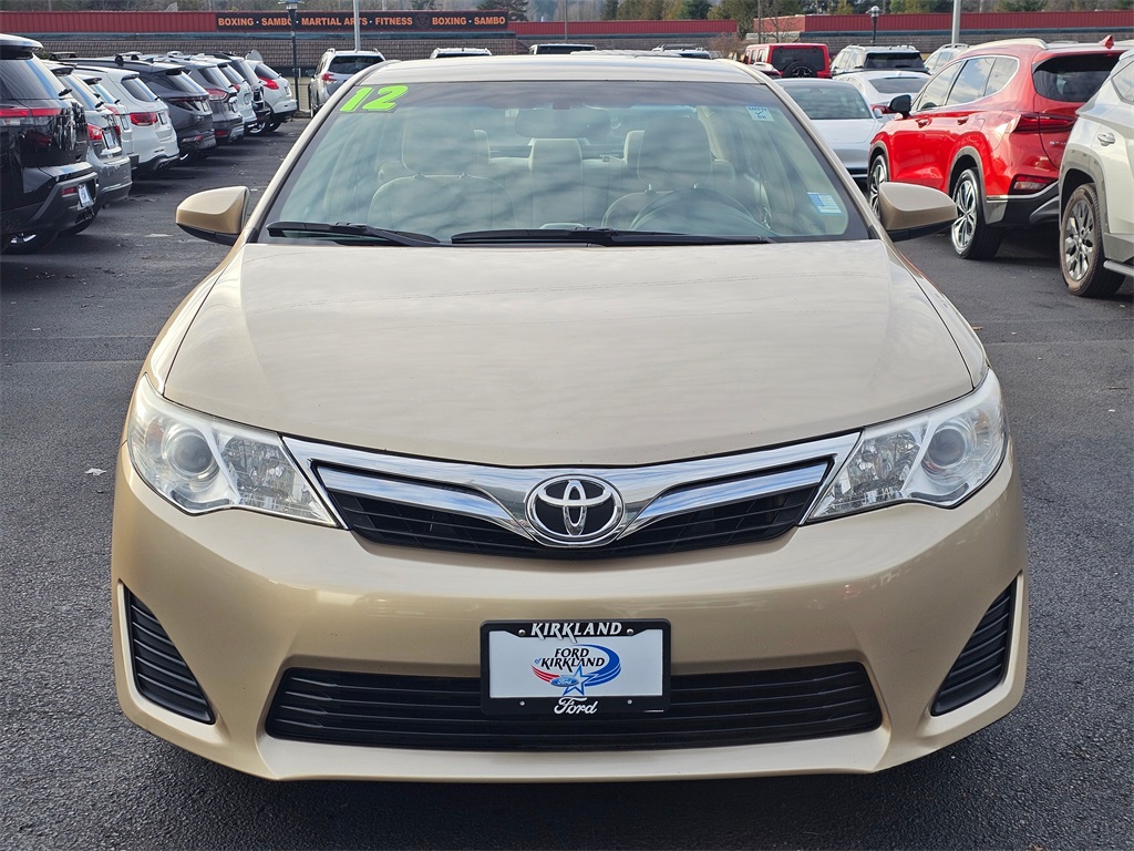 Used 2012 Toyota Camry LE with VIN 4T4BF1FKXCR161962 for sale in Kirkland, WA