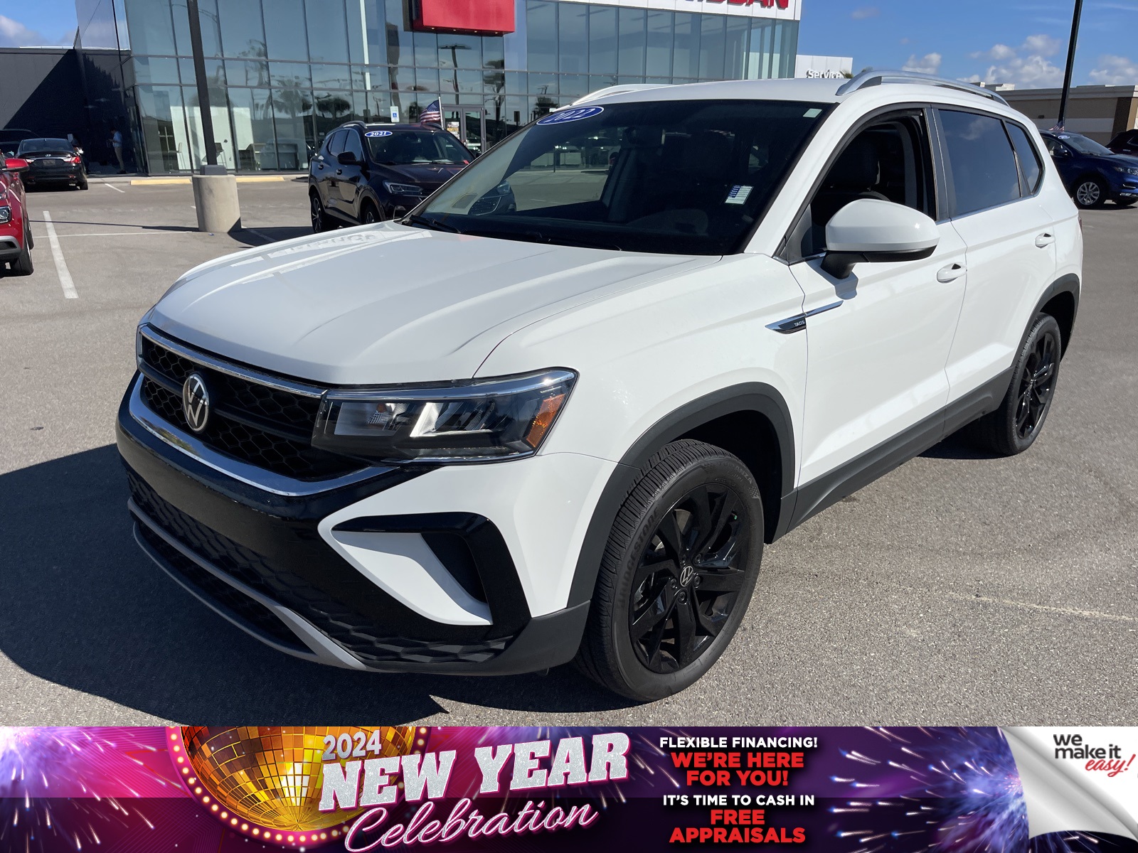 PreOwned 2022 Volkswagen Taos 1.5T SE 4D Sport Utility in D’Iberville