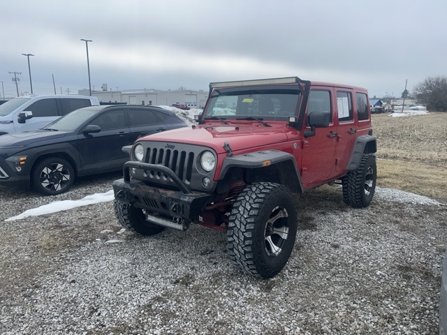 Used 2014 Jeep Wrangler Unlimited Sport with VIN 1C4BJWDG3EL115021 for sale in Brazil, IN