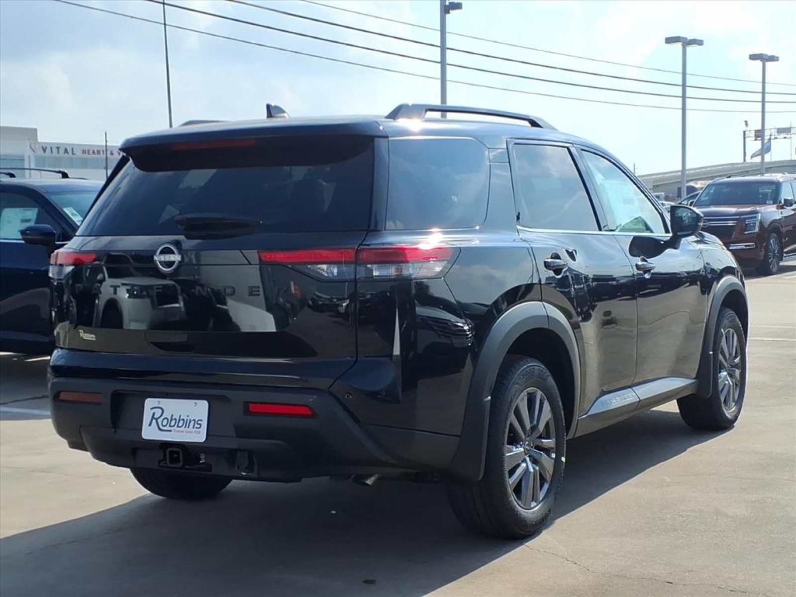 2025 Nissan Pathfinder SV Black at Robbins Nissan