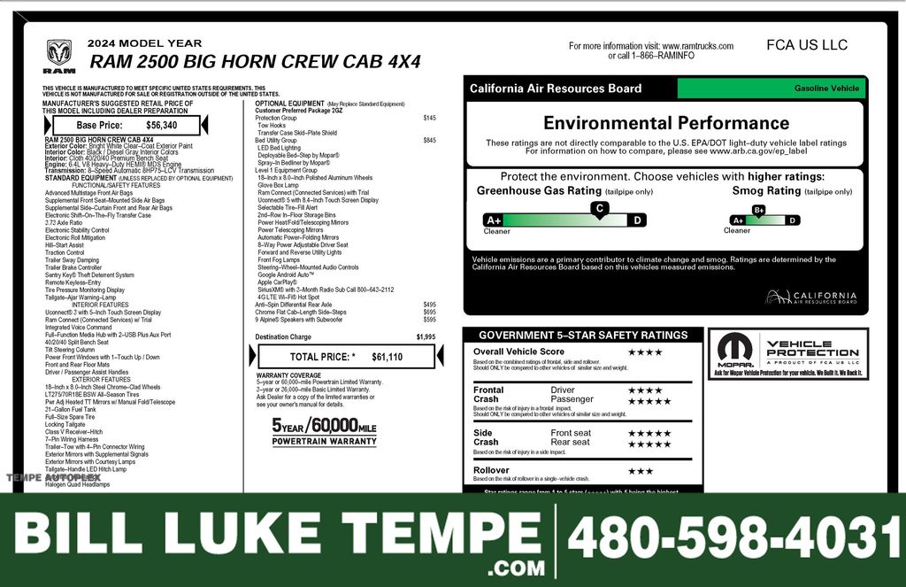 2024 RAM 2500 Big Horn's photo