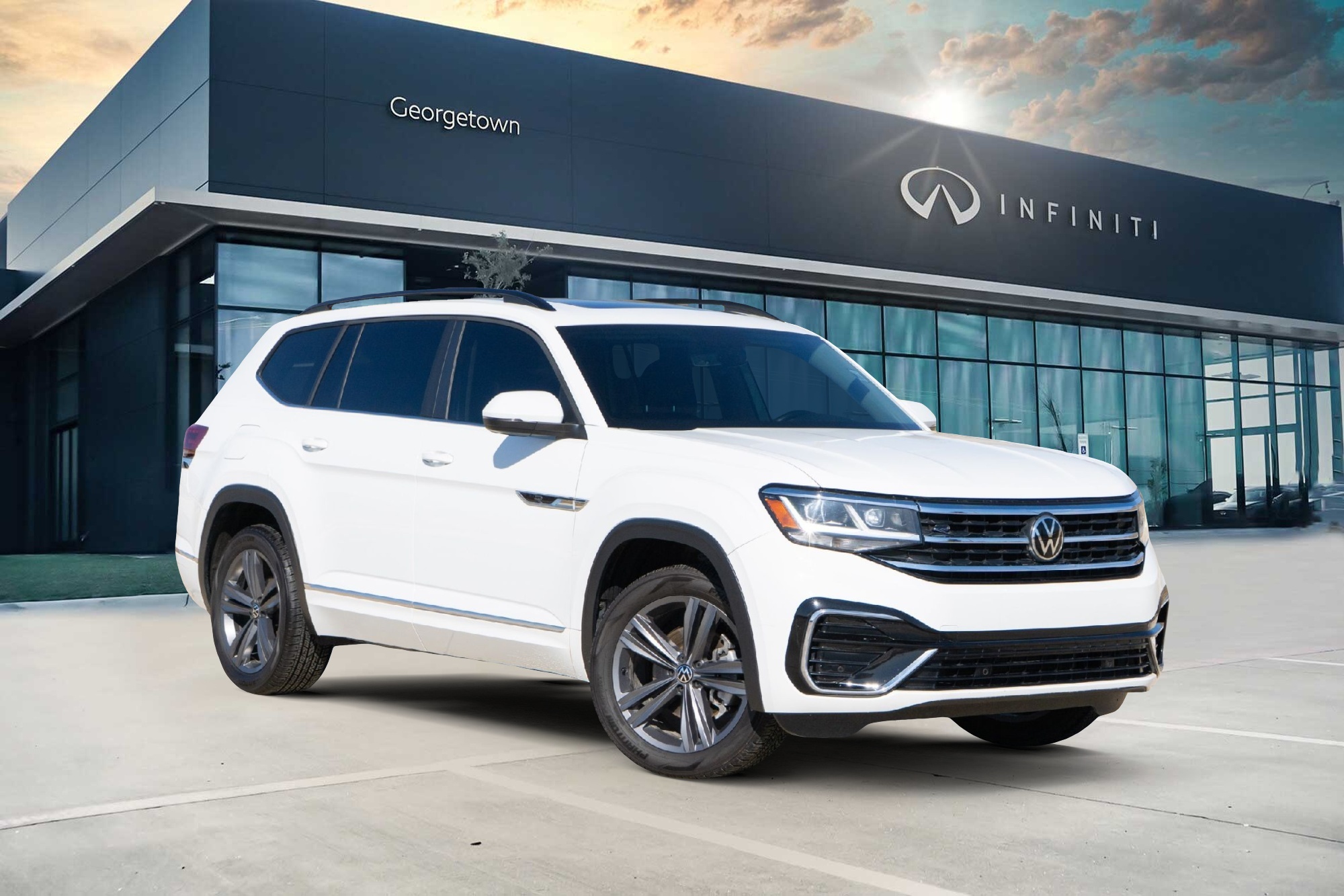2021 Volkswagen Atlas SE w/Tech R-Line