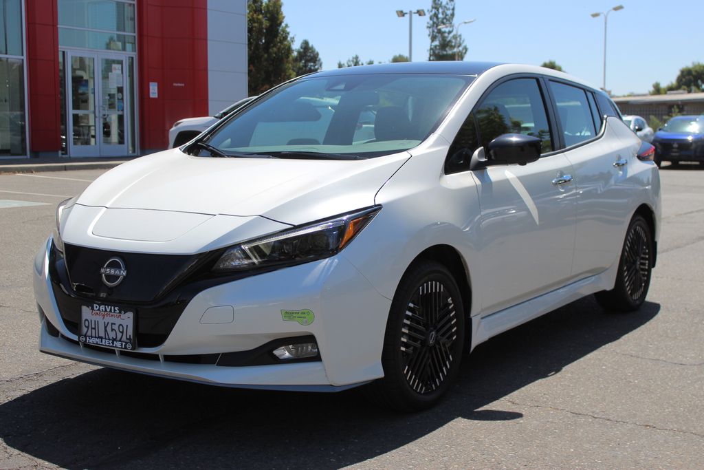 Certified 2023 Nissan Leaf SV Plus with VIN 1N4CZ1CV6PC557154 for sale in Davis, CA