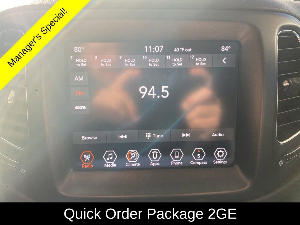 Used 2019 Jeep Compass Trailhawk with VIN 3C4NJDDB7KT721315 for sale in Monticello, Minnesota