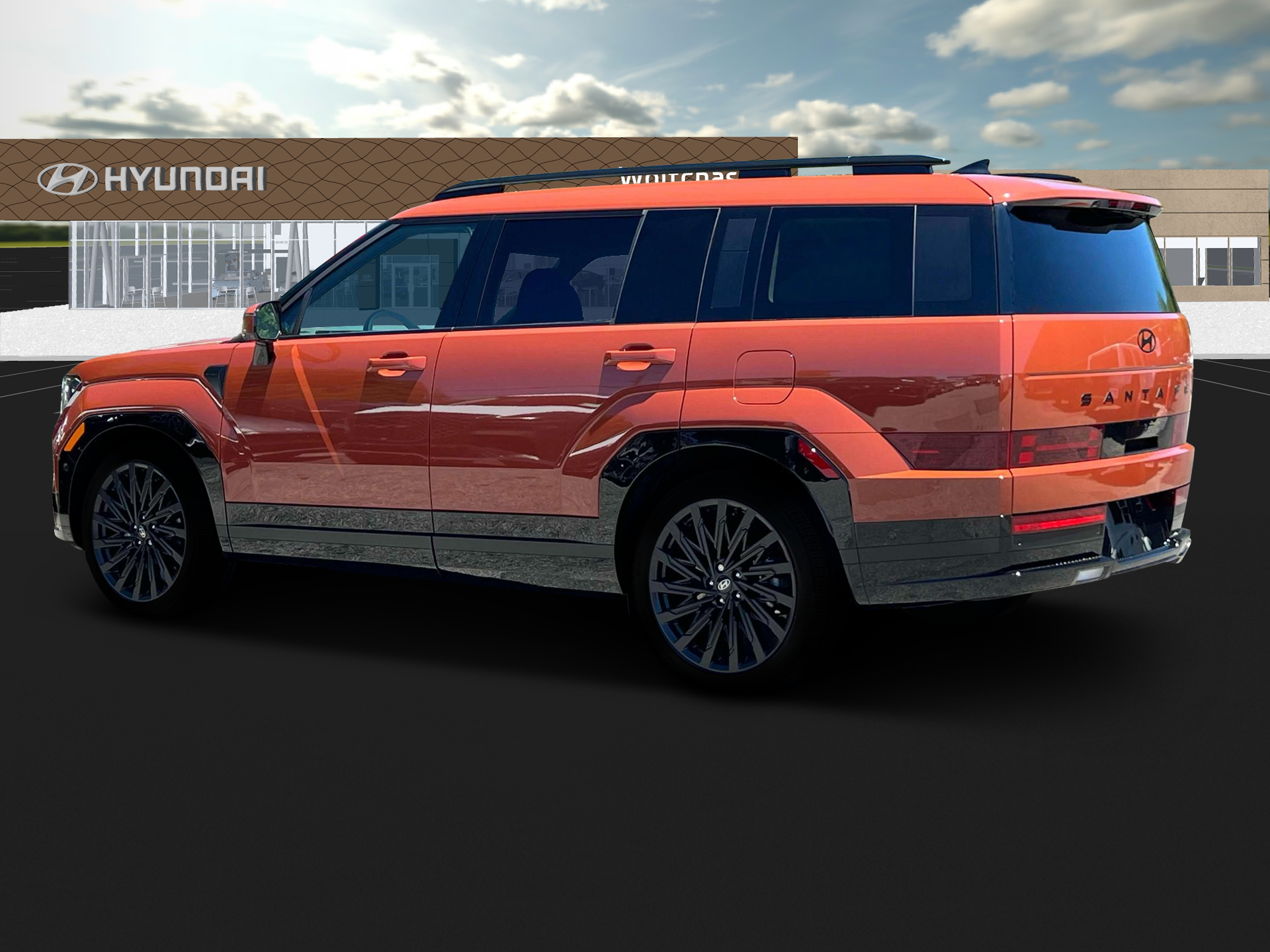 New 2025 Orange Hyundai Calligraphy FWD image 4