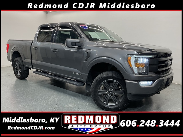 Used 2022 Gray Ford Lariat image 1