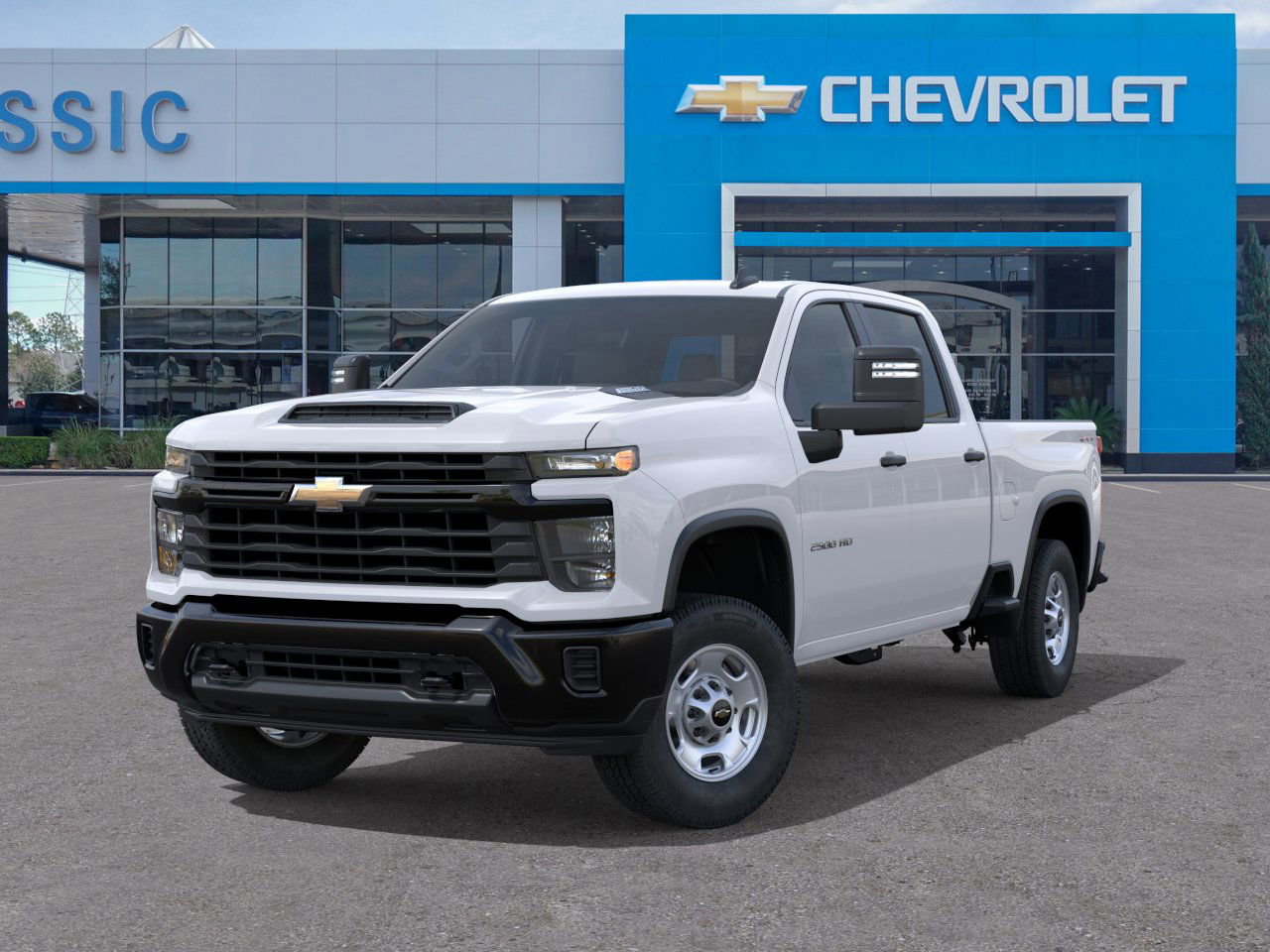 2024 Chevrolet Silverado 2500 HD WT White at Superior Motors