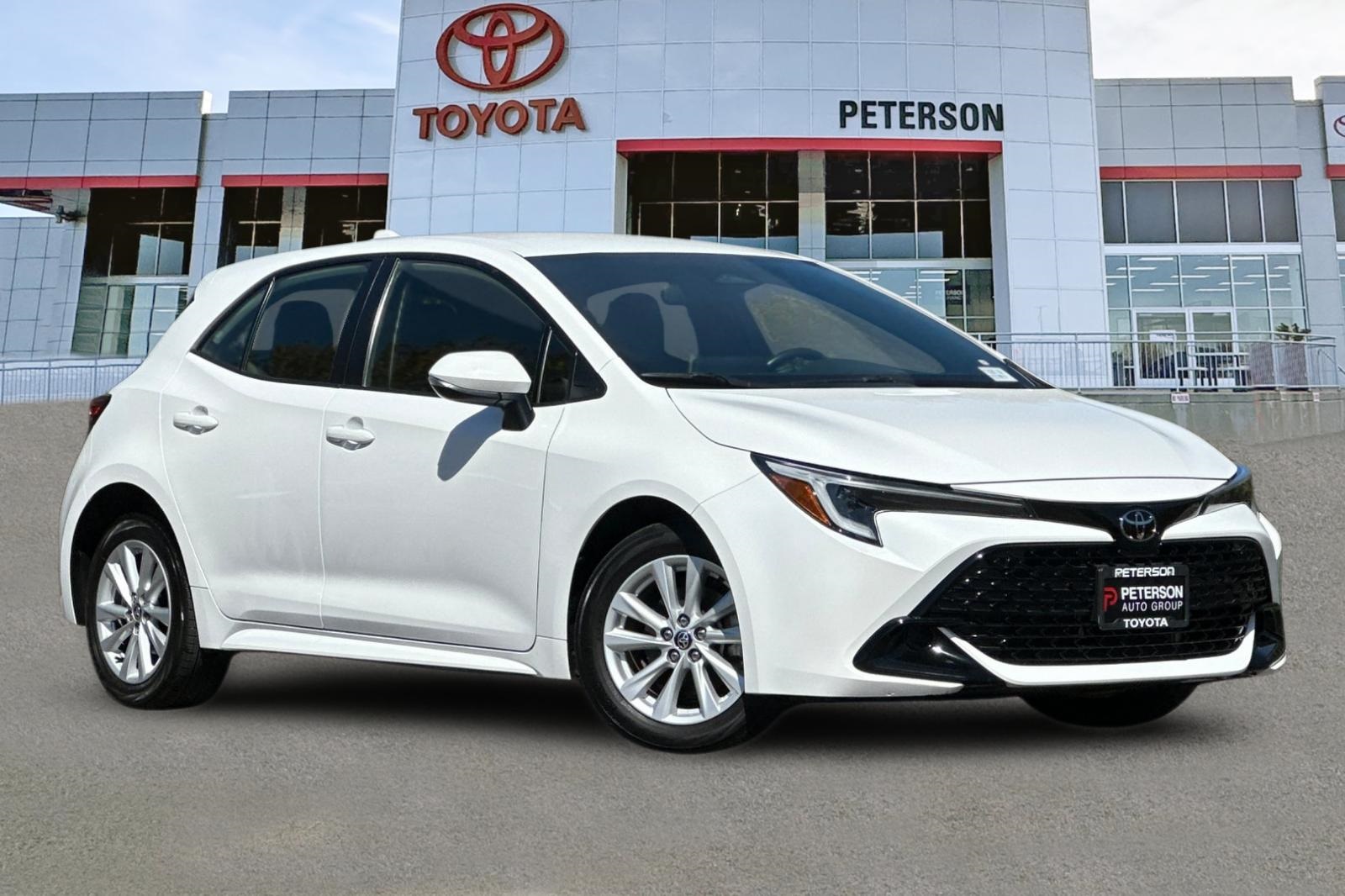 Used 2024 Toyota Corolla Hatchback SE with VIN JTND4MBE1R3219336 for sale in Northfield, Minnesota