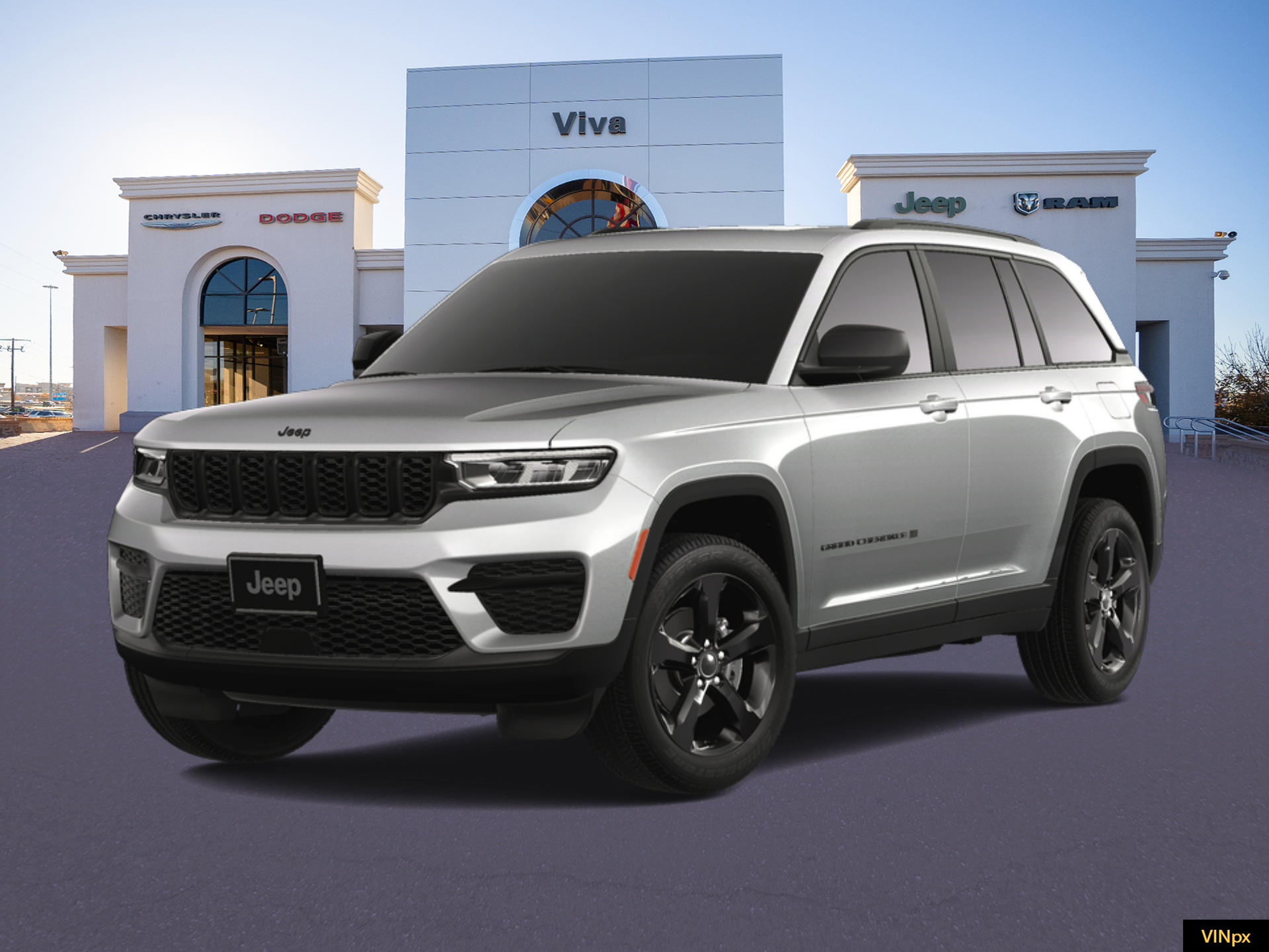 New 2025 Silver Zynith Exterior Paint Jeep Altitude X image 1