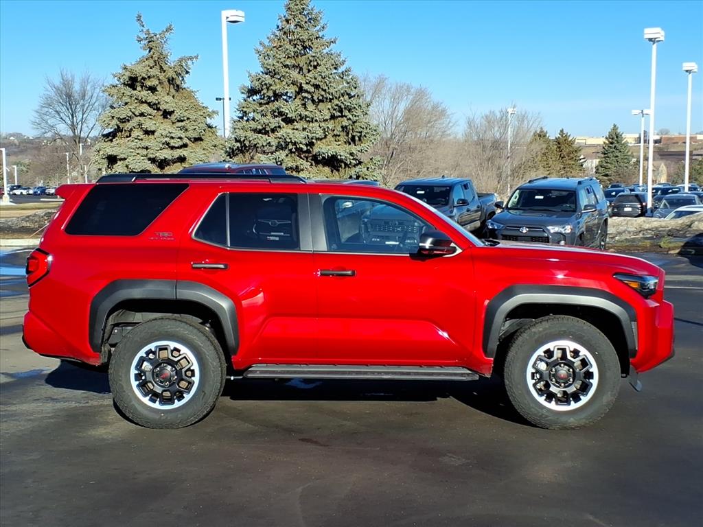 Certified 2025 Toyota 4Runner TRD Off-Road Premium with VIN JTEVA5BR1S5037975 for sale in Burnsville, Minnesota