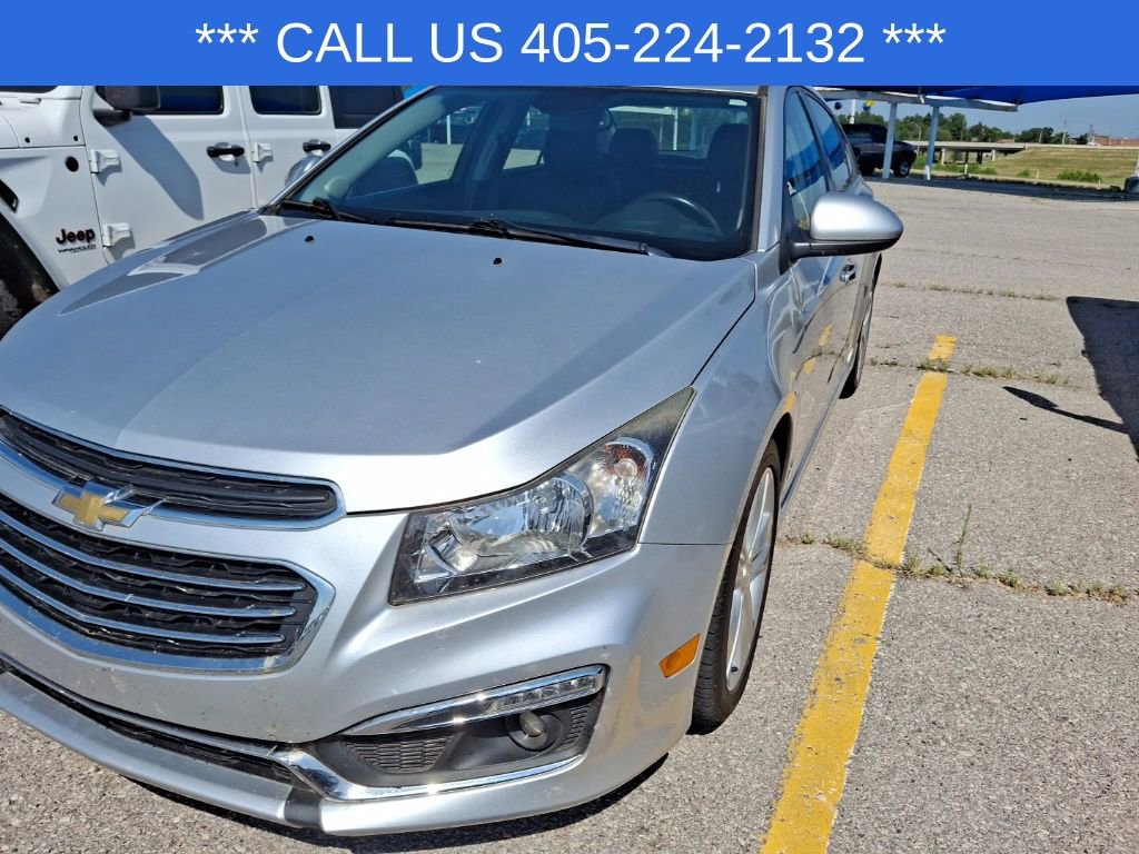 Used 2015 Chevrolet Cruze LTZ with VIN 1G1PG5SB7F7172363 for sale in Chickasha, OK