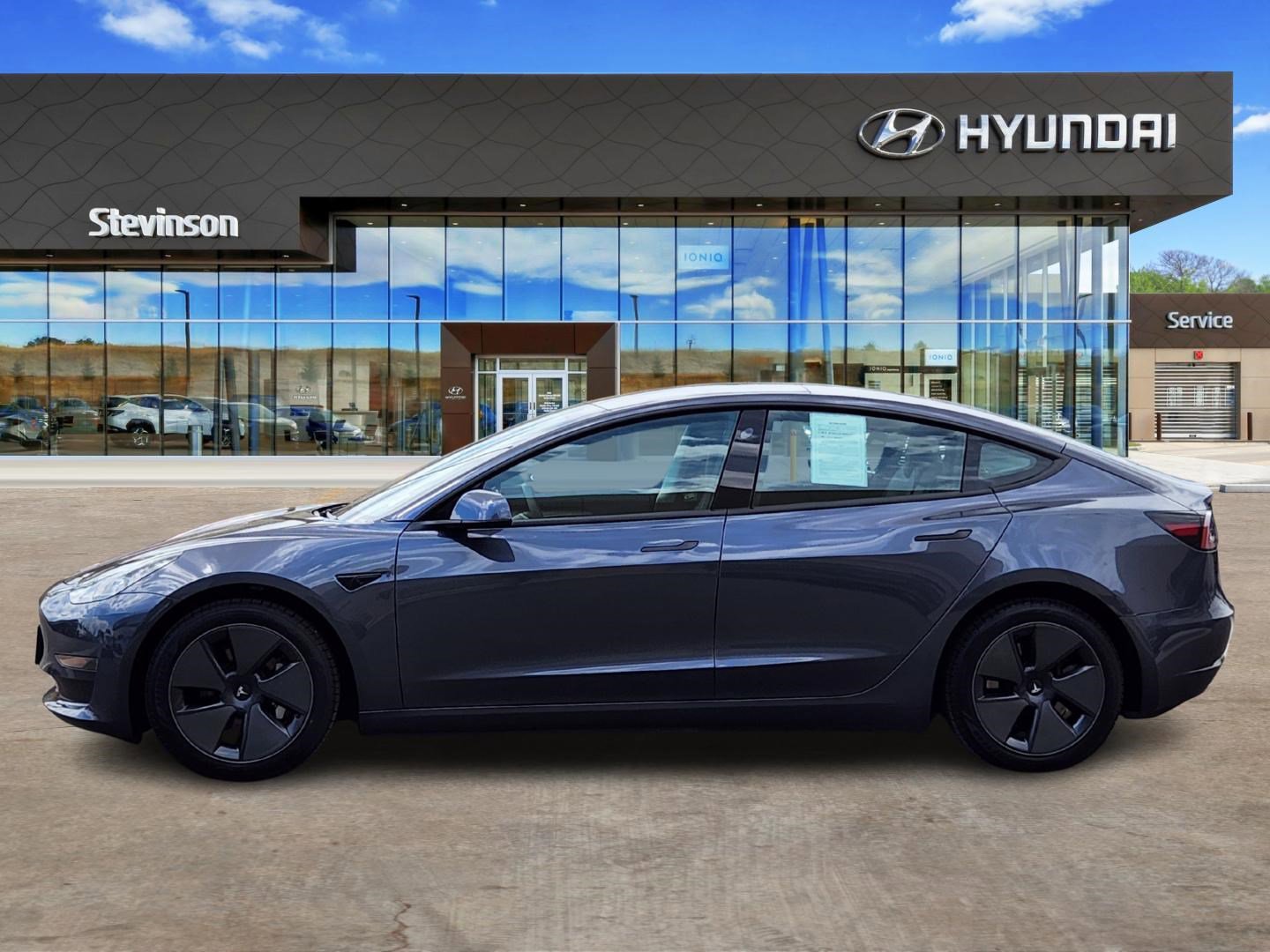 Used 2023 Tesla Model 3 Base with VIN 5YJ3E1EA3PF464935 for sale in Golden, CO