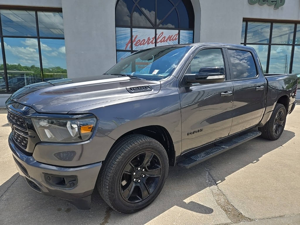 Used 2022 RAM Ram 1500 Pickup Big Horn/Lone Star with VIN 1C6SRFFT4NN129315 for sale in Kansas City