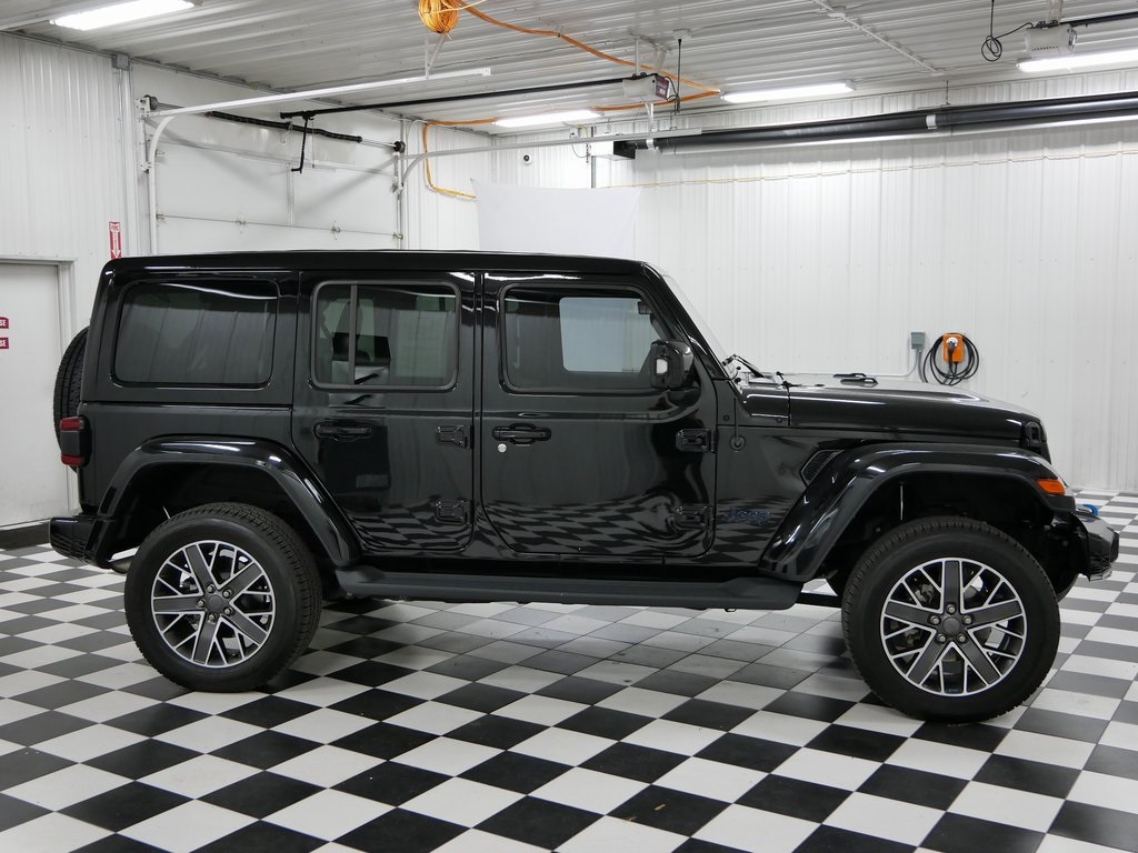 Used 2022 Jeep Wrangler Unlimited High Altitude 4XE with VIN 1C4JJXP60NW199480 for sale in Rochester, Minnesota