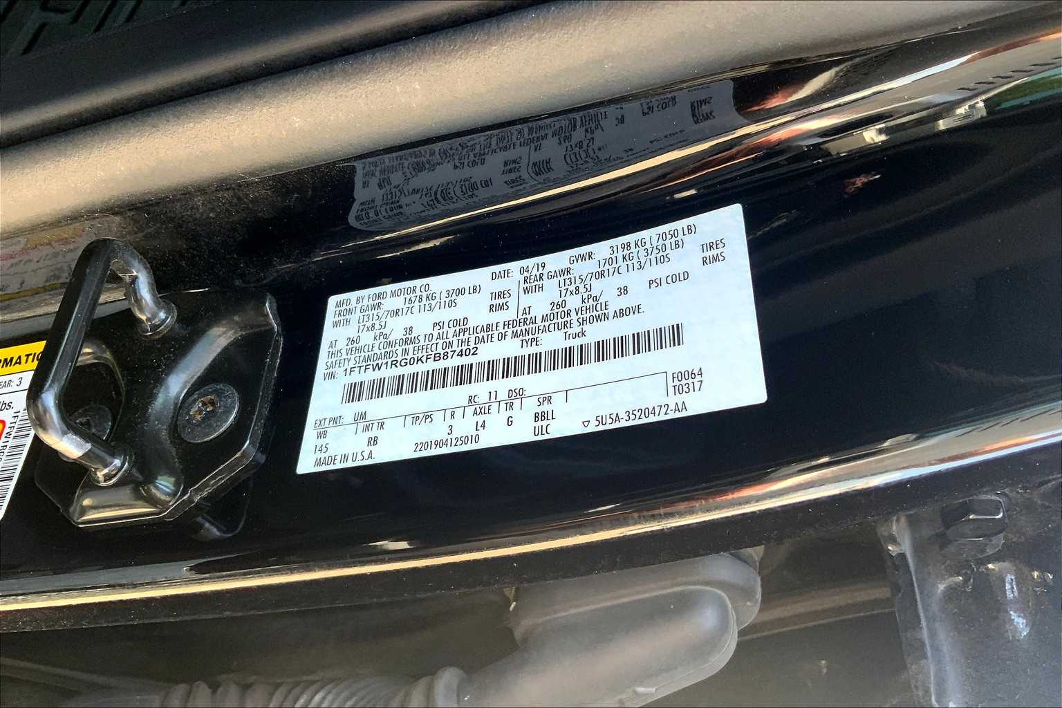 2019 Ford F-150 Raptor photo 31