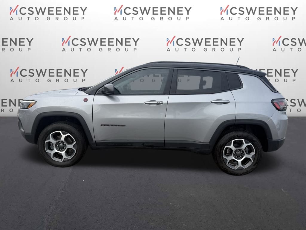 Used 2022 Jeep Compass Trailhawk with VIN 3C4NJDDB9NT121903 for sale in Pell City, AL