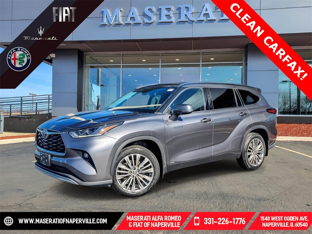 2021 Toyota Highlander Platinum's photo