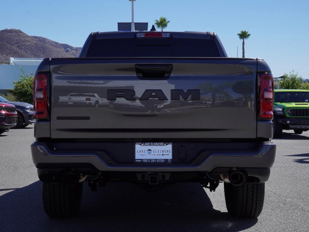 New 2026 Granite Crystal Metallic Clear-Coat Exterior Paint RAM Big Horn Night Edition image 4