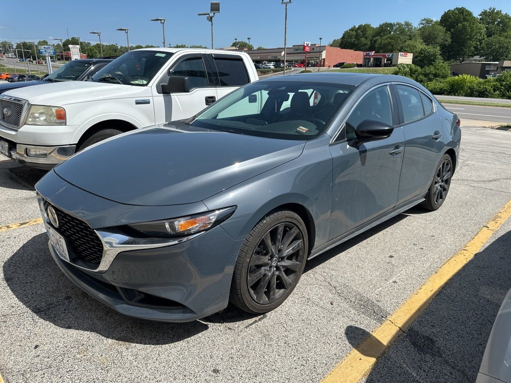 Used 2023 Mazda Mazda3 Carbon Edition with VIN 3MZBPBCM1PM360171 for sale in Kansas City
