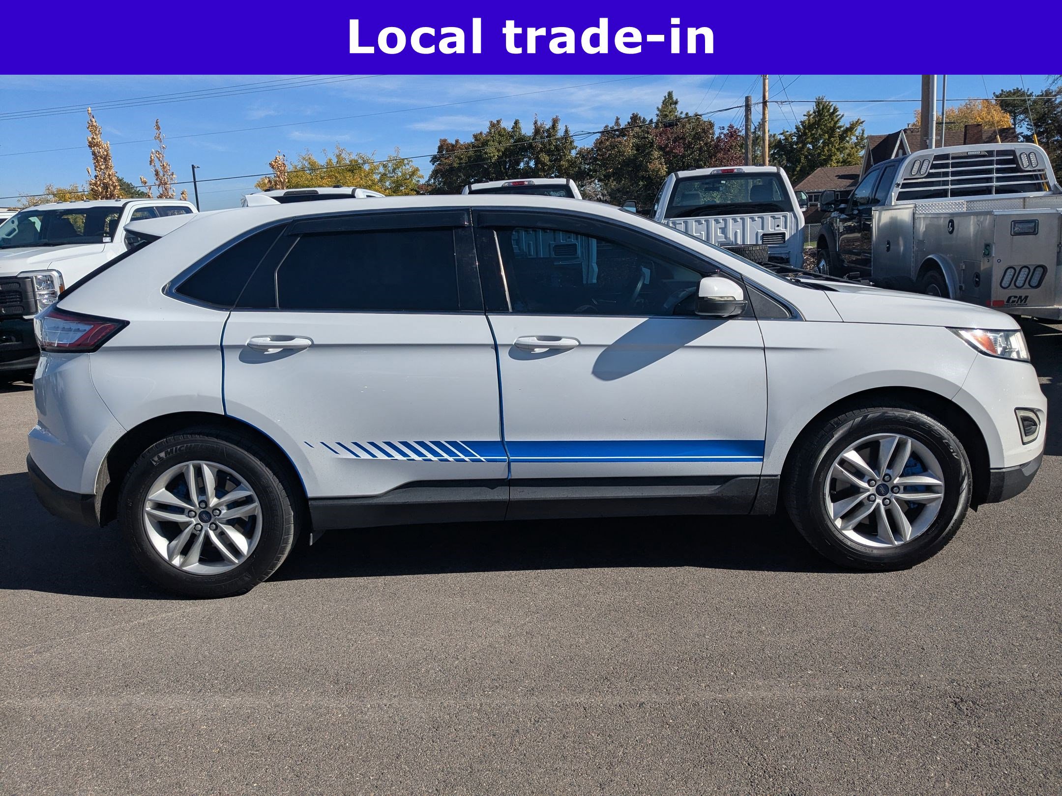 Used 2016 Ford Edge SEL with VIN 2FMPK4J90GBB16221 for sale in West Valley City, UT