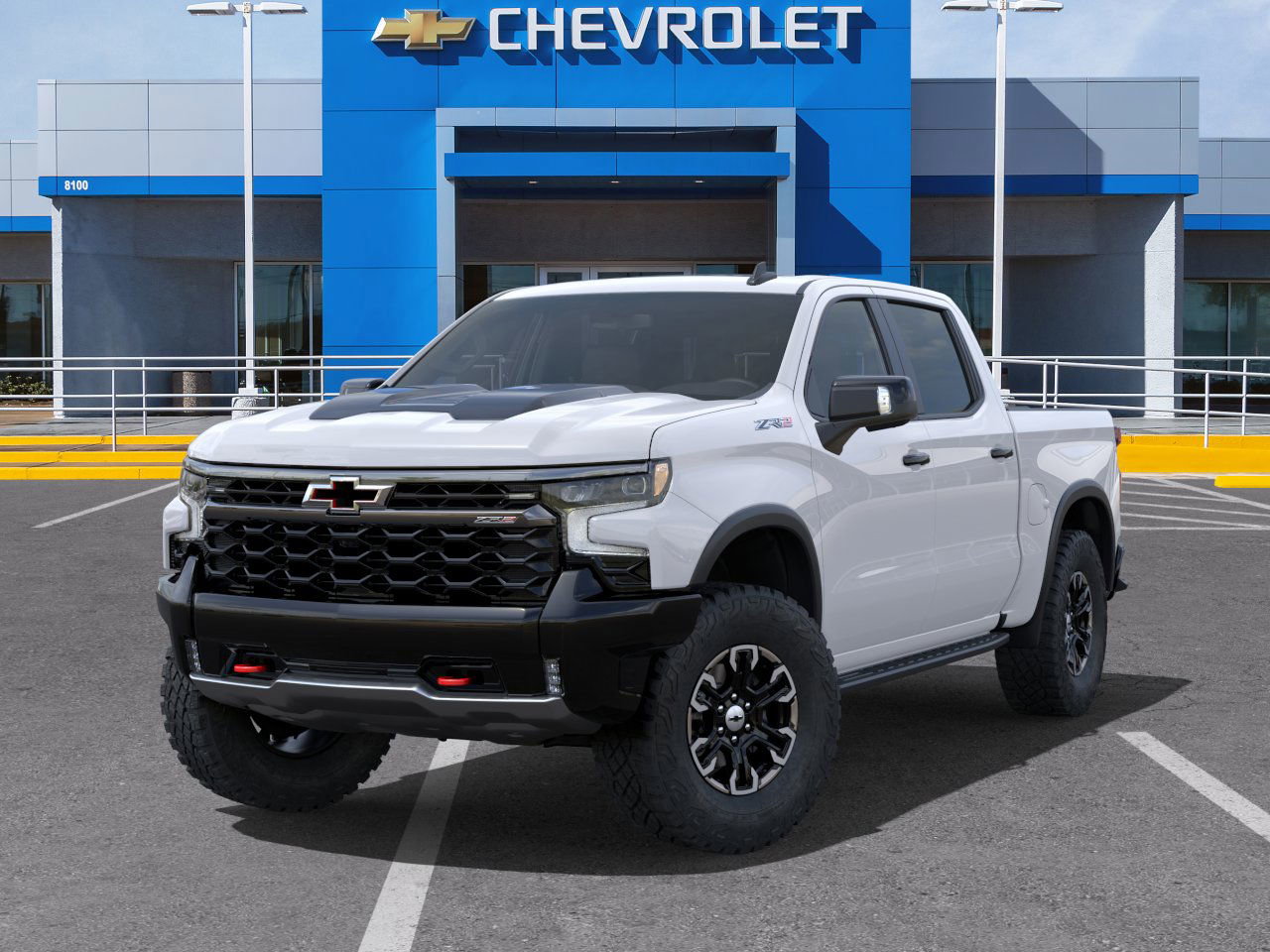 2025 Chevrolet Silverado 1500 ZR2 White at Classic Elite Chevrolet Hwy 6