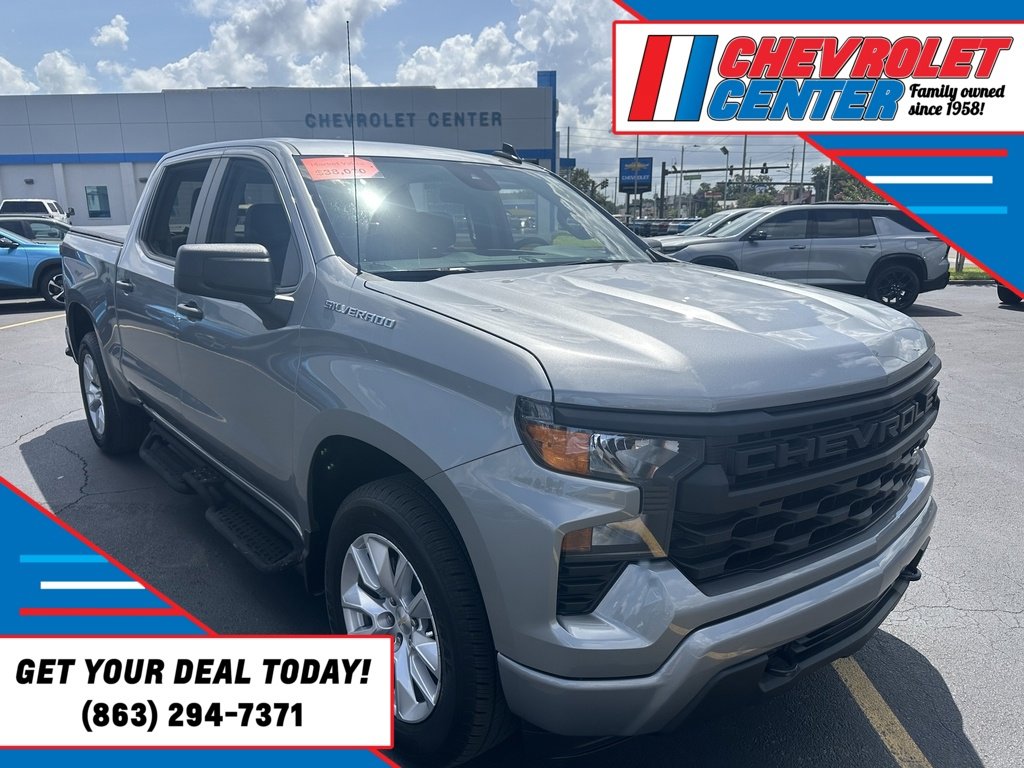 Used 2024 Sterling Gray Metallic Chevrolet Custom image 1