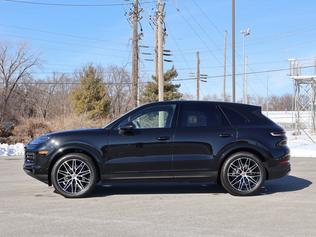 Certified 2025 Porsche Cayenne Base with VIN WP1AA2AY2SDA05597 for sale in Kansas City
