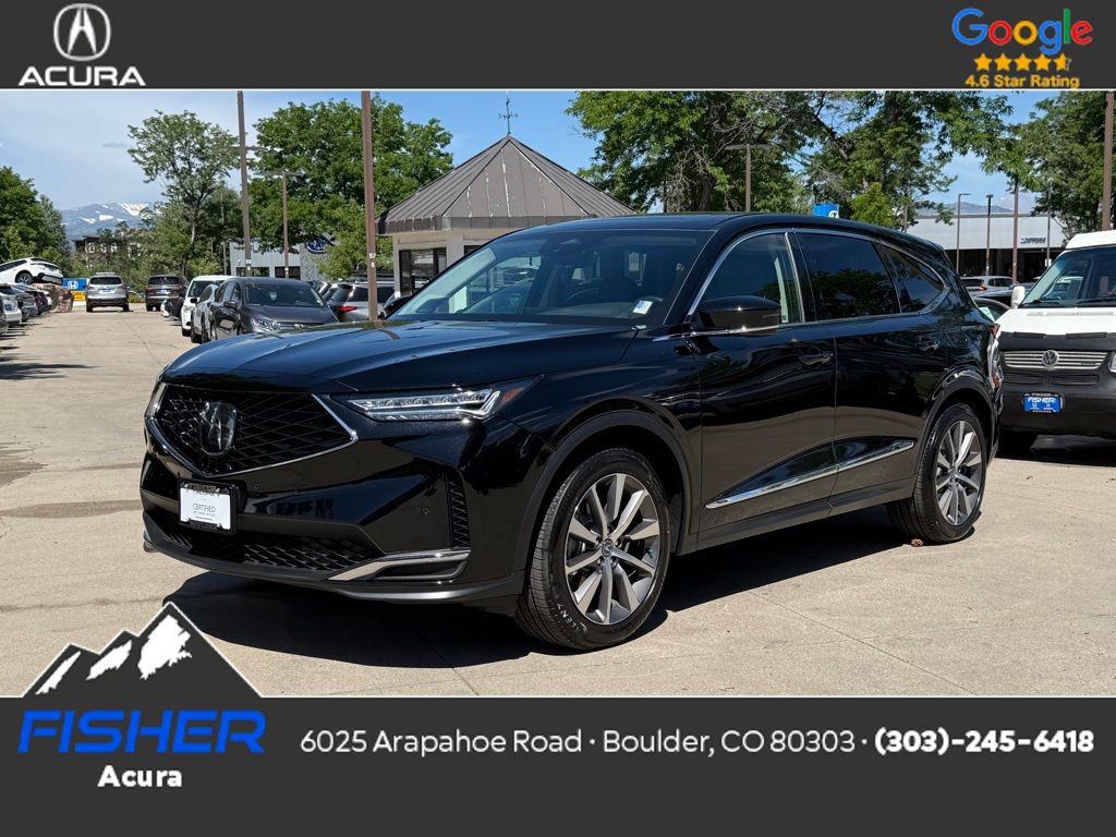 Certified Used 2025 Majestic Black Pearl Acura SH-AWD TECH image 1