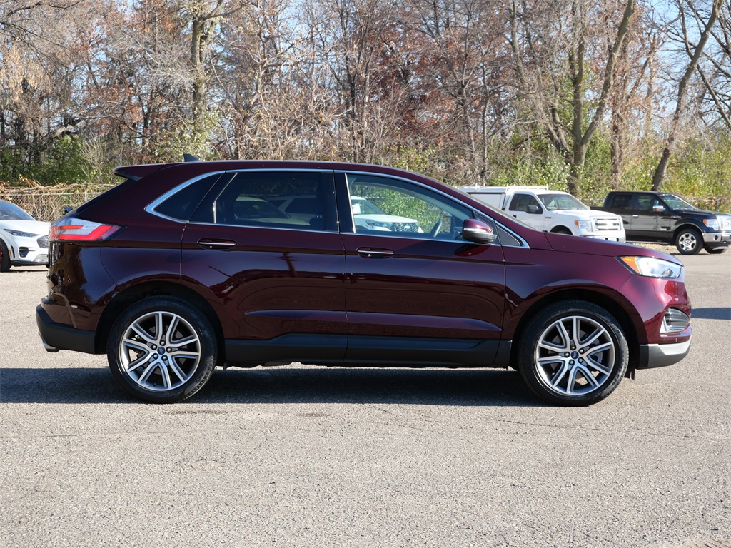 Used 2022 Ford Edge Titanium with VIN 2FMPK4K97NBA74657 for sale in White Bear Lake, Minnesota