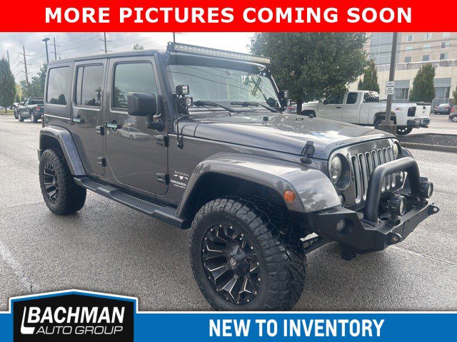 Used 2016 Jeep Wrangler Unlimited Sahara with VIN 1C4BJWEGXGL222665 for sale in Jeffersontown, KY