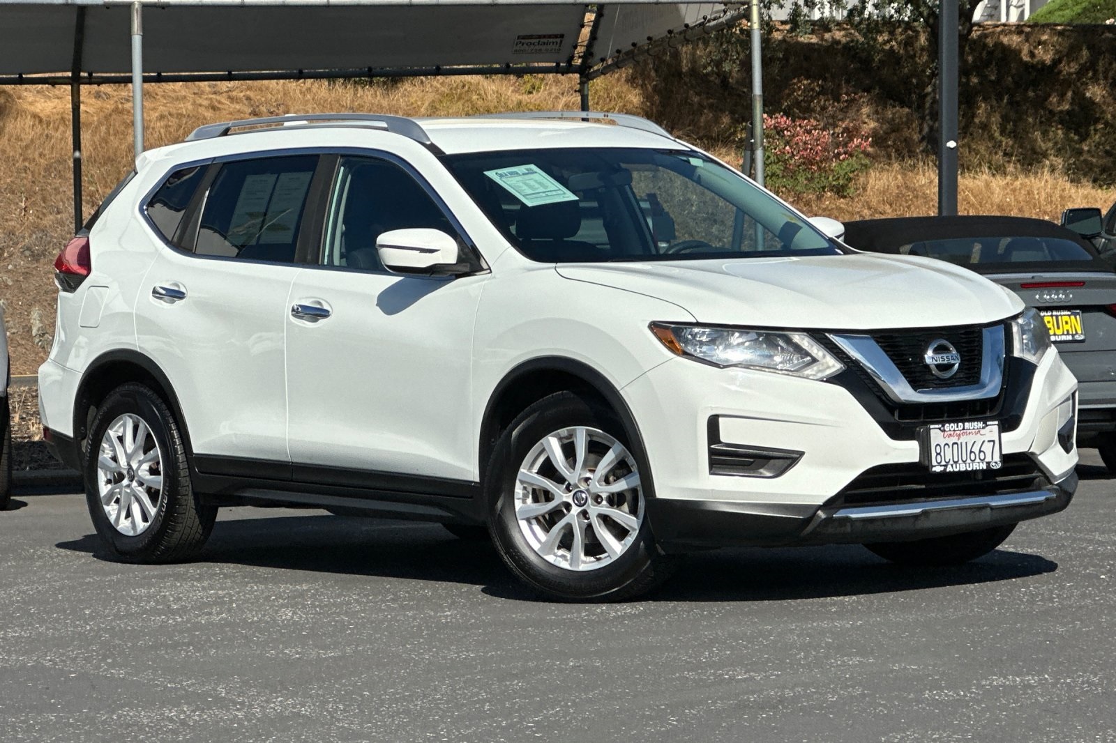 Used 2017 Nissan Rogue SV with VIN KNMAT2MT1HP548135 for sale in Auburn, CA