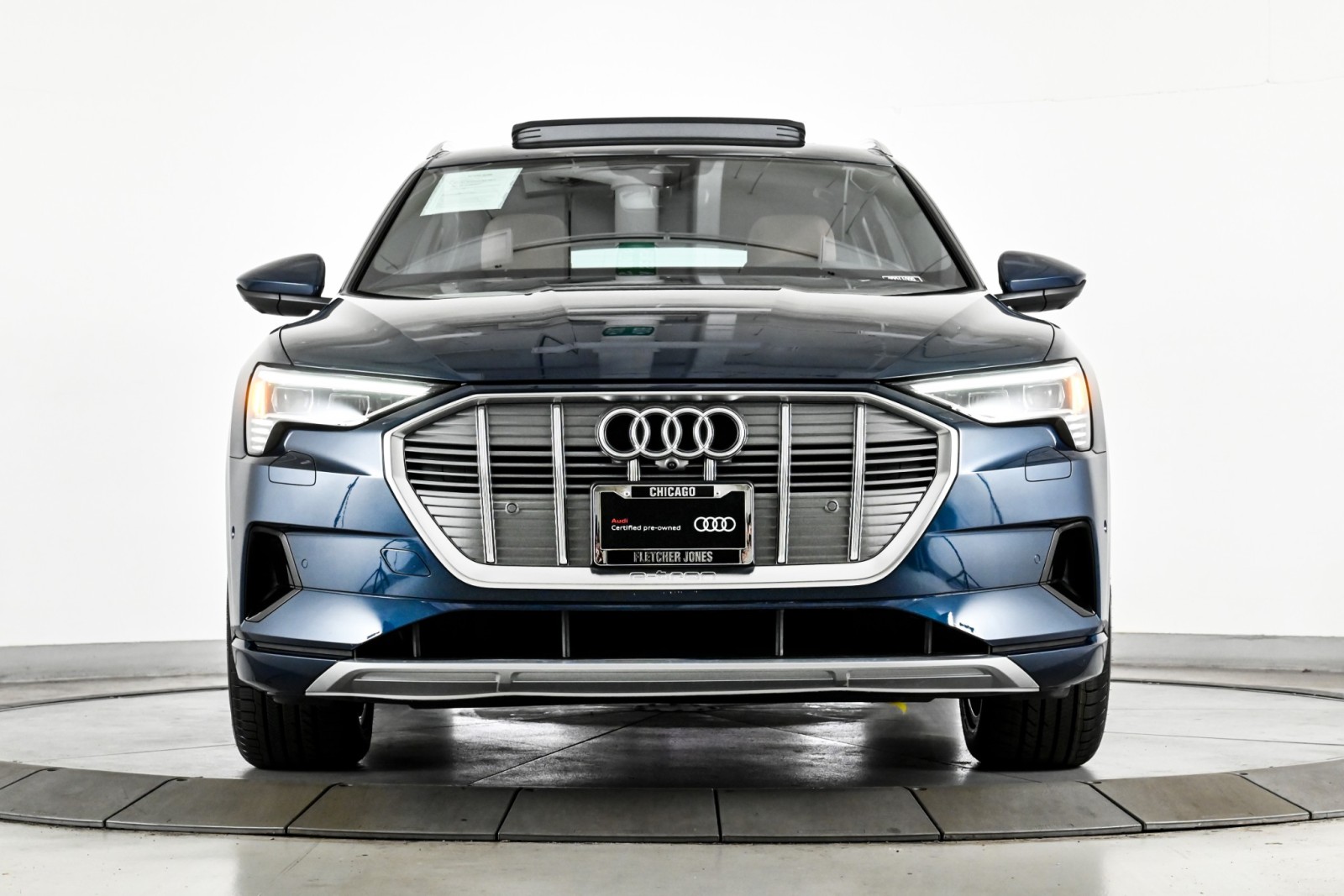 Certified 2022 Audi e-tron Premium Plus with VIN WA1LABGE9NB011088 for sale in Chicago, IL