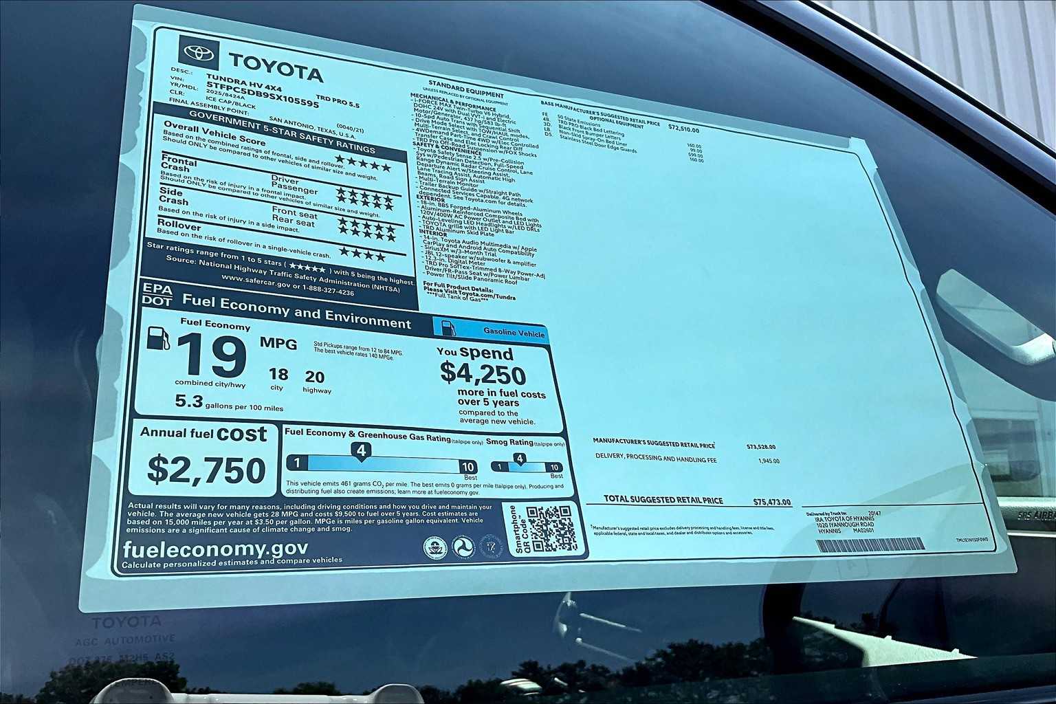2025 Toyota Tundra TRD Pro CrewMax photo 15