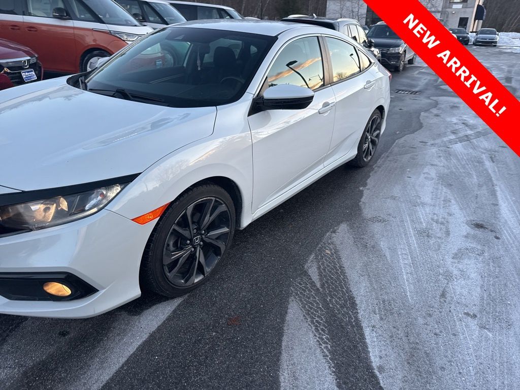 Used 2020 Honda Civic Sport with VIN 2HGFC2F83LH531012 for sale in Falmouth, ME