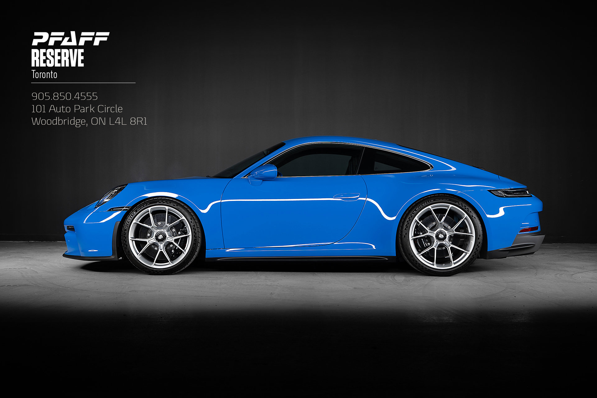 Used 2022 Shark Blue Porsche GT3 with Touring Package image 1