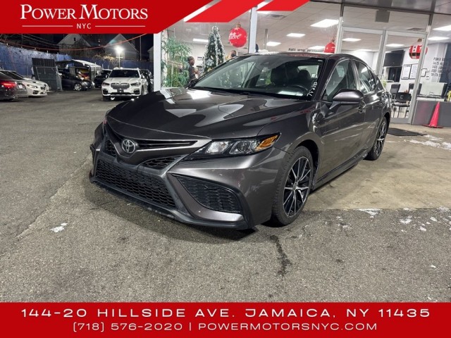 Pre-Owned 2021 Toyota Camry SE 4D Sedan in Queens #4893P | Power Motors NYC