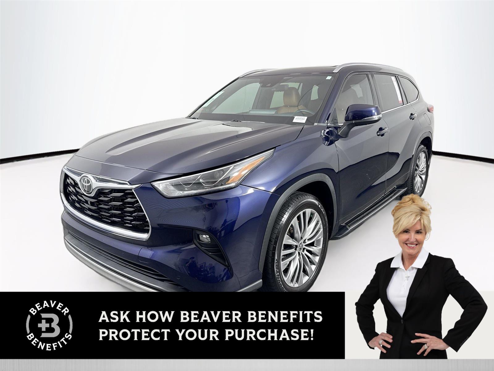 2021 Toyota Highlander Platinum's photo