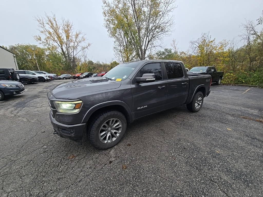 Used 2021 RAM Ram 1500 Pickup Laramie with VIN 1C6SRFJTXMN789476 for sale in Kansas City