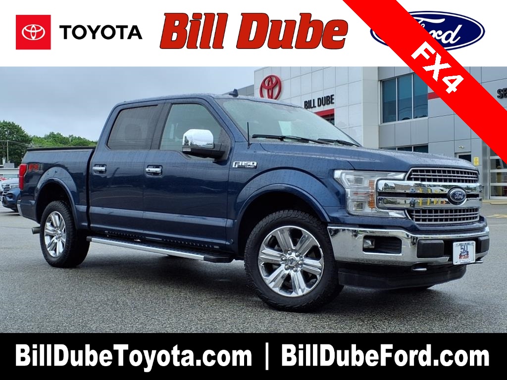 Used 2018 Blue Ford Lariat image 1