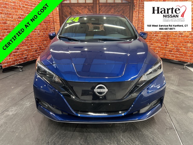 Certified 2024 Nissan LEAF SV PLUS with VIN 1N4CZ1CV8RC552248 for sale in Hartford, CT