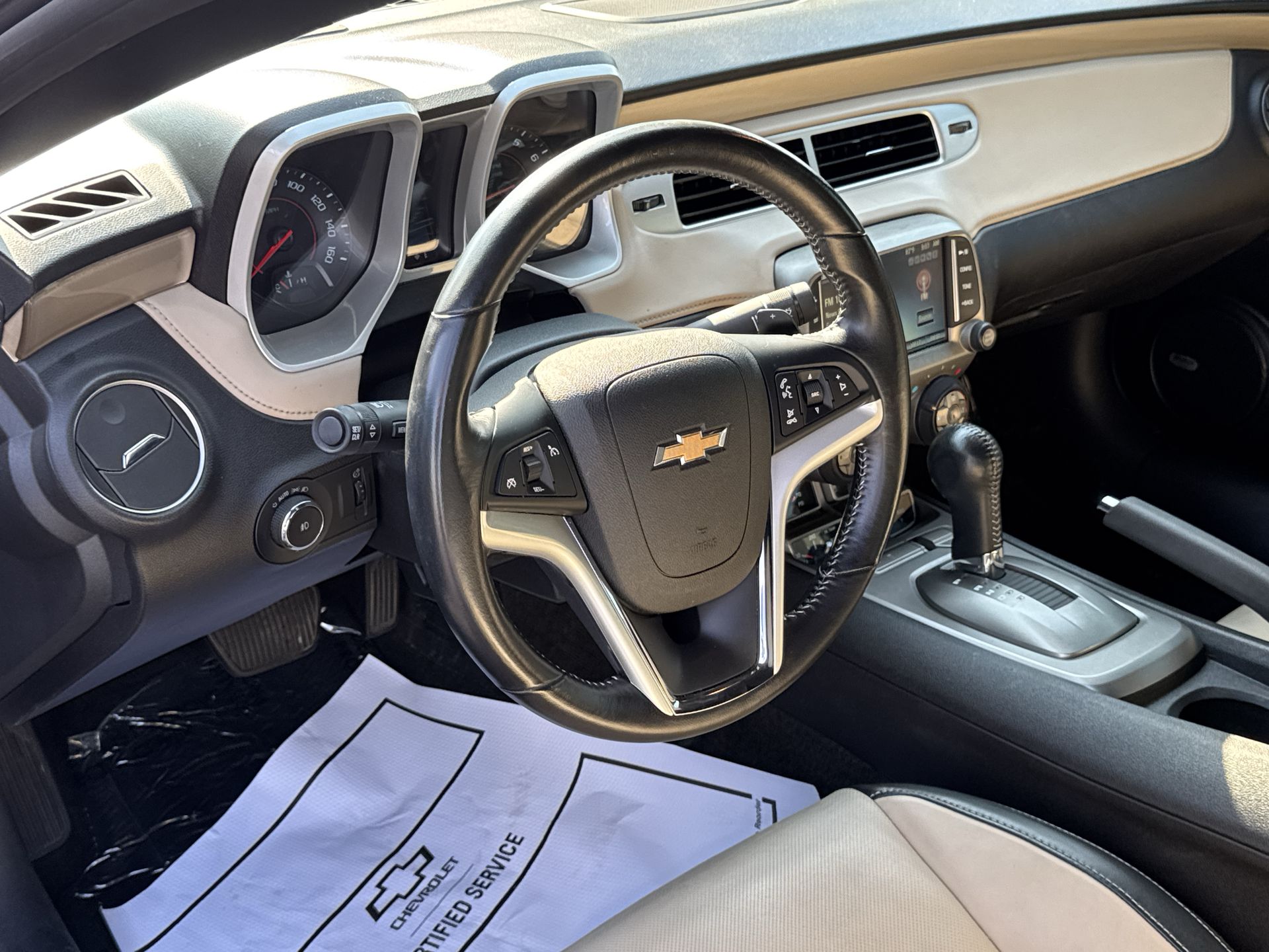 Used 2014 Chevrolet Camaro 2LT with VIN 2G1FC3D35E9142518 for sale in Du Quoin, IL